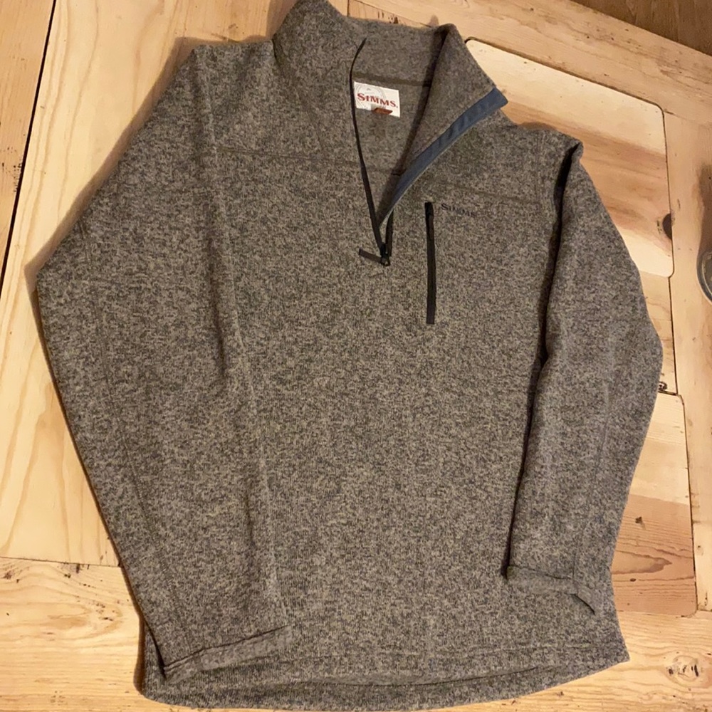Simms 1/4 zip sweater